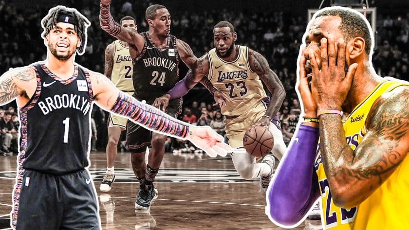 Brooklyn Nets hang on, defeat LeBron James, Lakers for 6th-straight win (Highlights)