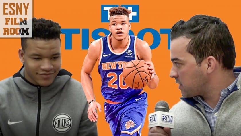 On the Scene with New York Knicks rookie Kevin Knox (ESNY Exclusive)