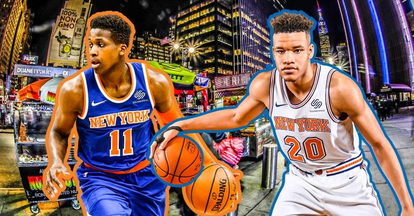 Small: Knicks, Kevin Knox flourish while Frank Ntilikina waits