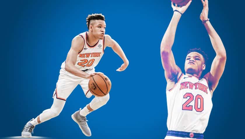 New York Knicks: Kevin Knox’s offense broken down into 3 shots (Film Room)