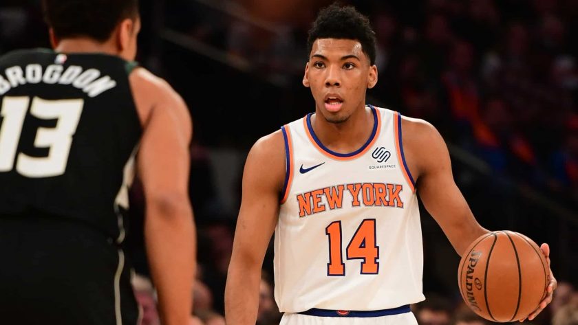 New York Knicks Allonzo Trier