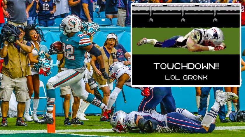 Tecmo Super Bowl presents the Miami Dolphins miracle over the Patriots (Video)