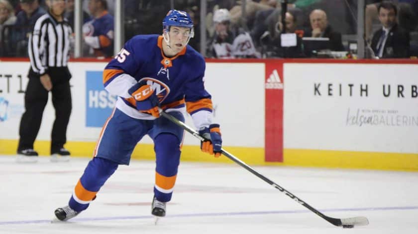 New York Islanders’ Devon Toews ‘played with a lot of poise’ in NHL debut