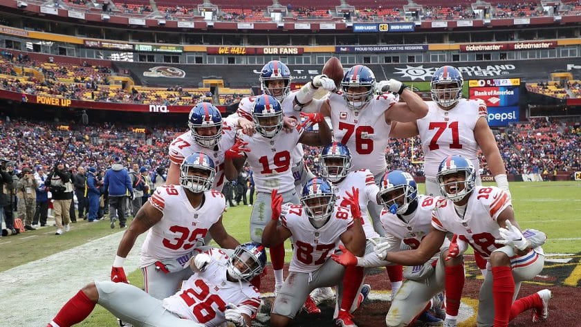New York Giants game balls in 40-16 victory over Washington Redskins