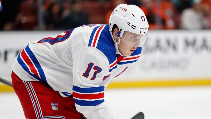 New York Rangers F Jesper Fast out 2-4 weeks with upper-body injury