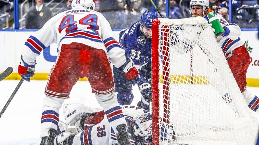 New York Rangers fall flat to the mighty Tampa Bay Lightning, 6-3 (Highlights)