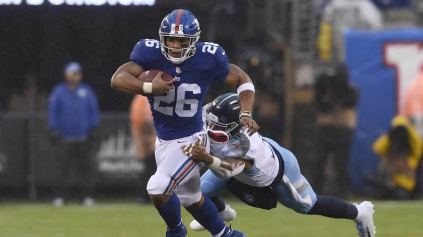 New York Giants RB Saquon Barkley doesn’t expect reduced workload