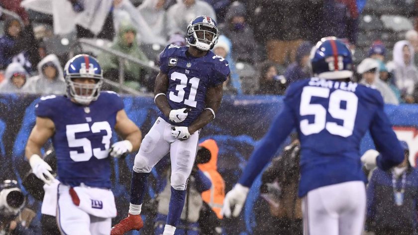 New York Giants: Michael Thomas facing college teammate Andrew Luck