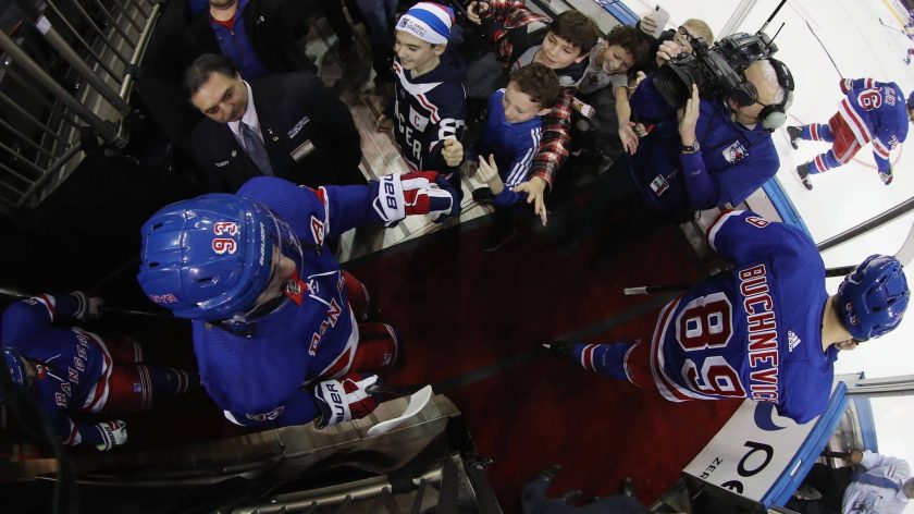 New York Rangers are progressing as expected despite struggles