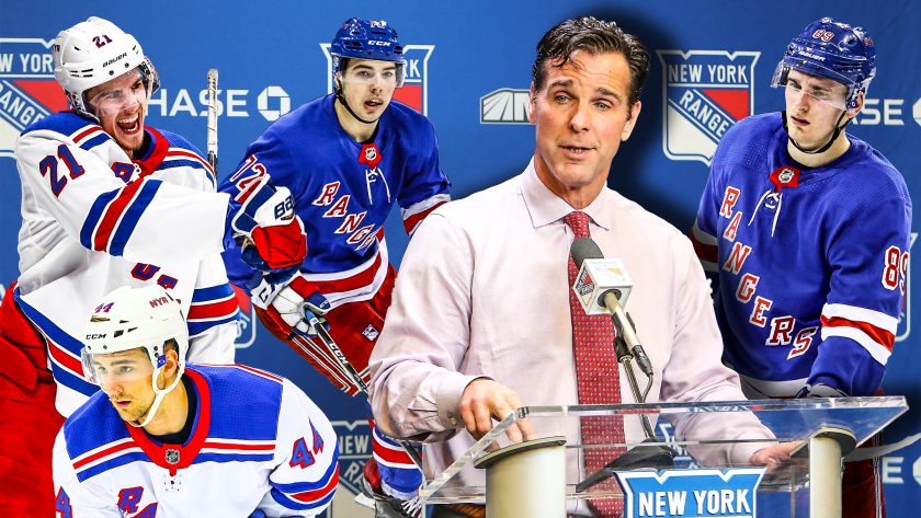New York Rangers Garden Party: David Quinn and the kids