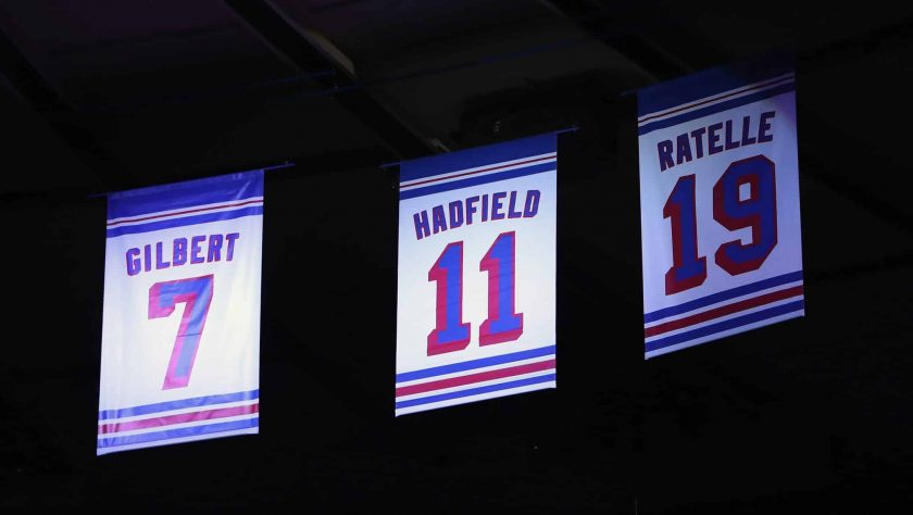 New York Rangers immortalize Vic Hadfield’s No. 11 (Video)