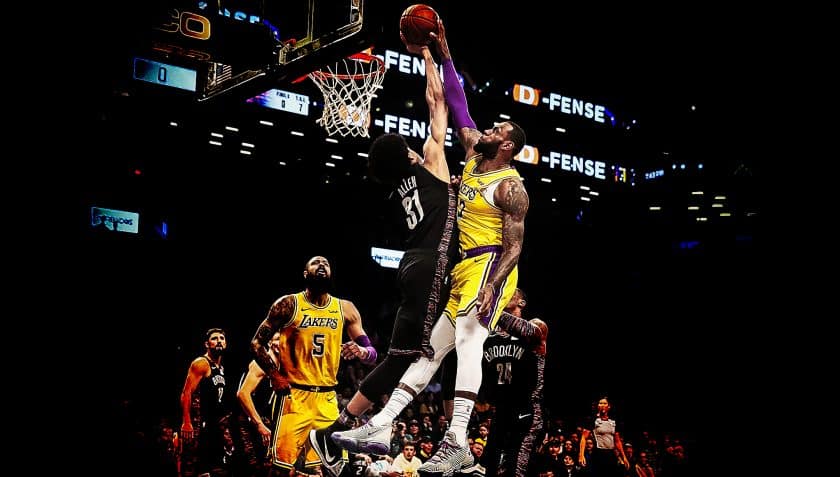Jarrett Allen LeBron James