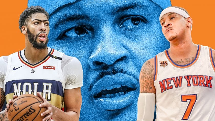 Anthony Davis Carmelo Anthony