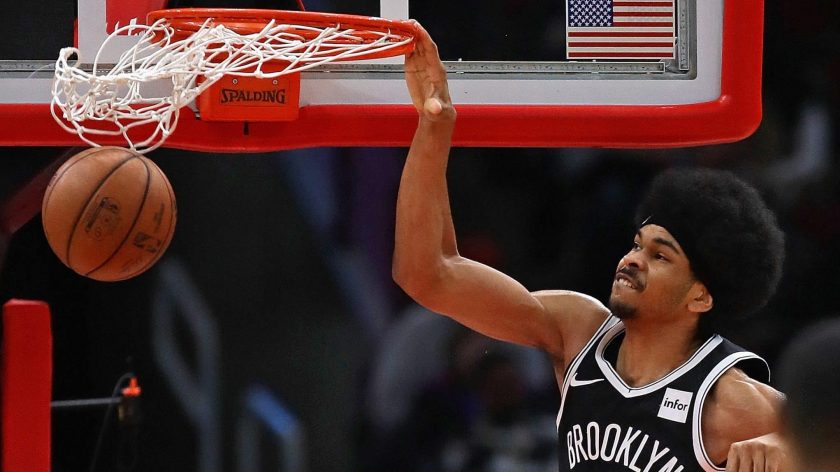 Brooklyn Nets Starting 5: Jarrett Allen duels with Anthony Davis