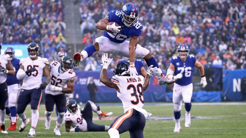 New York Giants RB Saquon Barkley wins Pepsi Rookie of the Year award