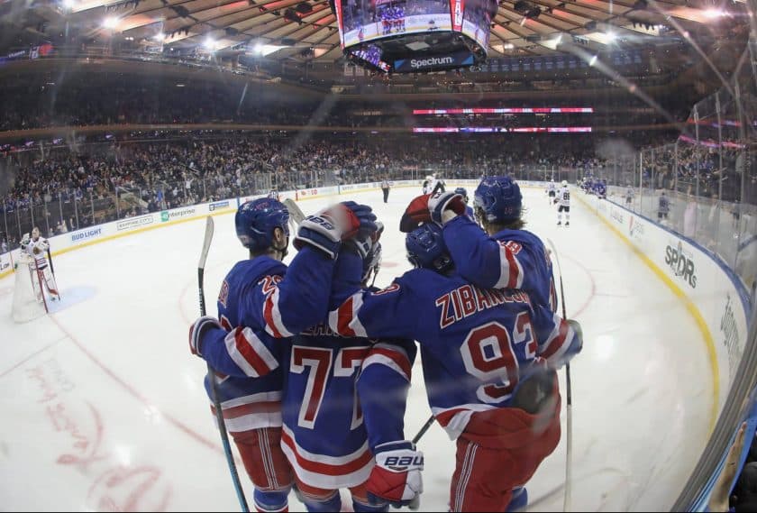New York Rangers play final game before All-Star break