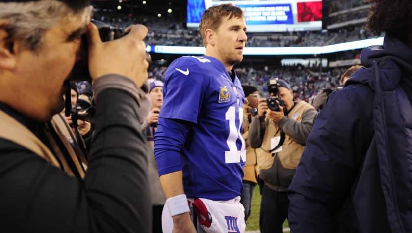 New York Giants QB Eli Manning voted 2nd most overrated by defensive players