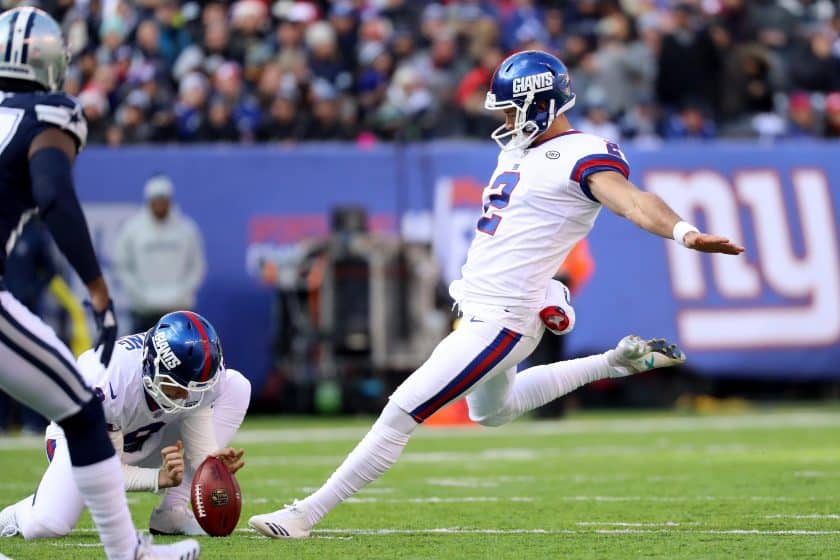 New York Giants: Aldrick Rosas makes PFWA All-NFC Team