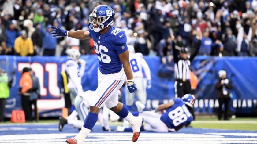 New York Giants RB Saquon Barkley named Offensive Rookie of Year