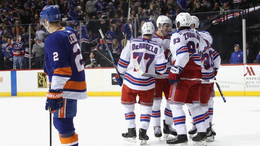 New York Rangers win first-ever in Brooklyn, edge Islanders 2-1 (Highlights)