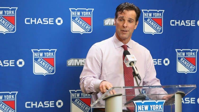 New York Rangers HC David Quinn must identify the formula