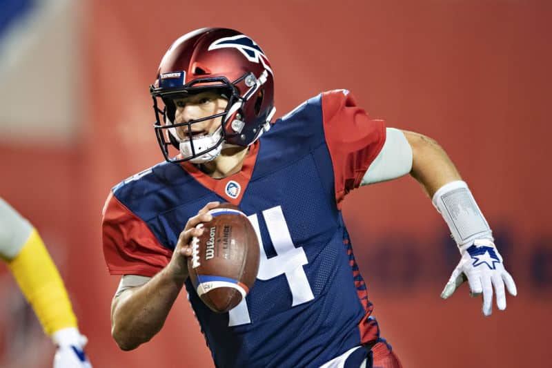Memphis Express bench Ex-New York Jets QB Christian Hackenberg