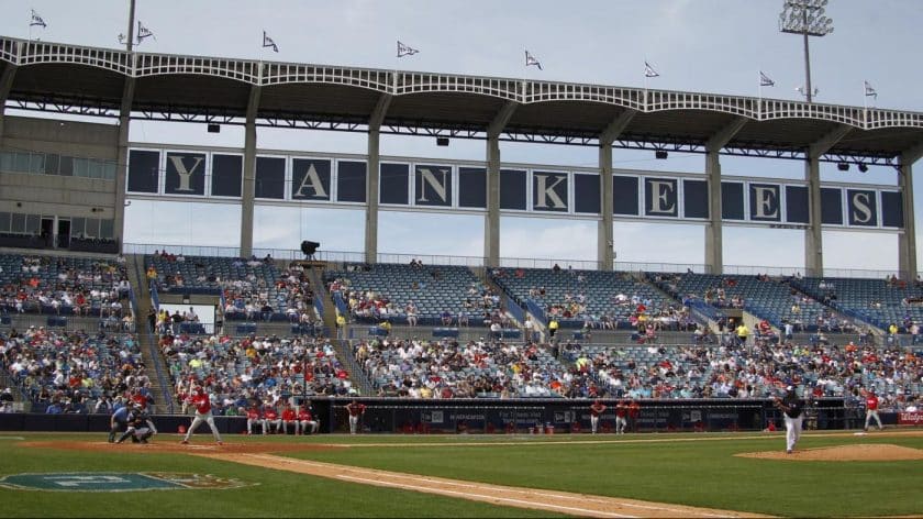The New York Yankees are finally on their way to Spring Training