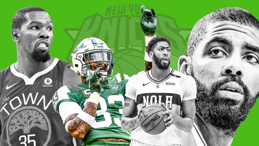 New York Jets SS Jamal Adams predicts KD, Kyrie & AD as Knicks in 2019