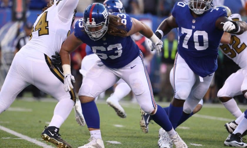 Former Giant Chad Wheeler pleads not guilty in felony domestic violence case