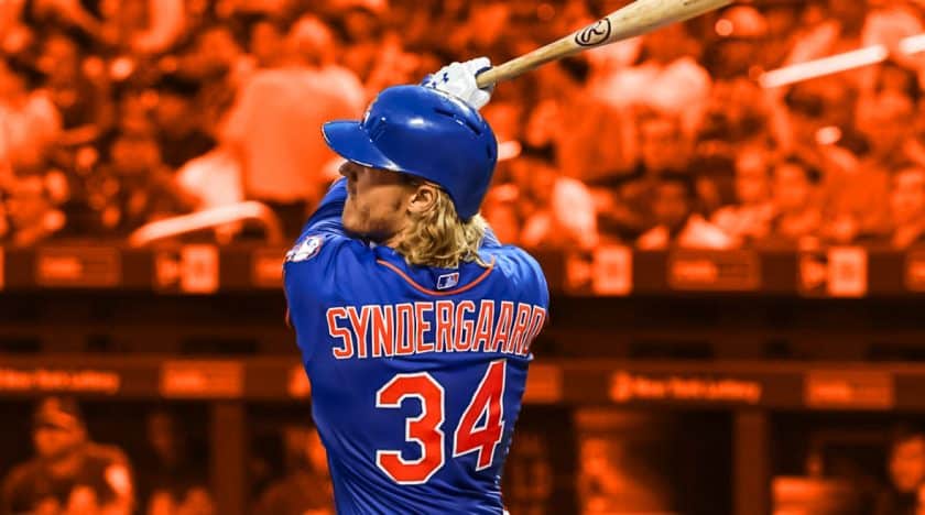 New York Mets RHP Noah Syndergaard can’t deal with the universal DH idea