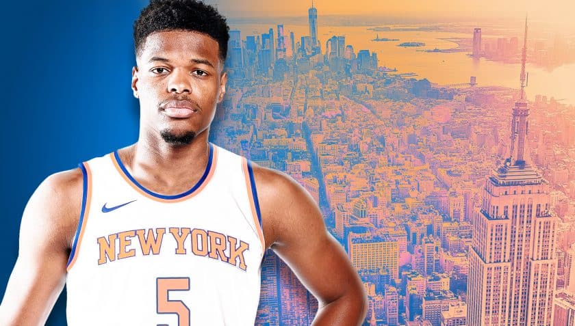 Dennis Smith Jr. believes he can carry the New York Knicks to playoffs