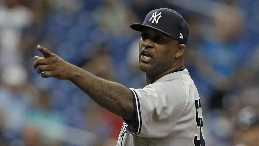 New York Yankees SP CC Sabathia was ready to fight on Saturday (Video)