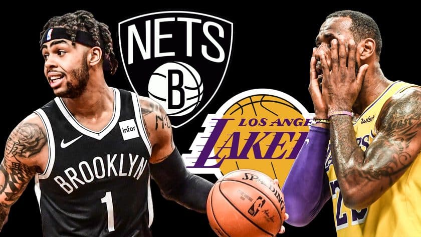 D’Angelo Russell flips the Brooklyn Nets-Los Angeles Lakers script