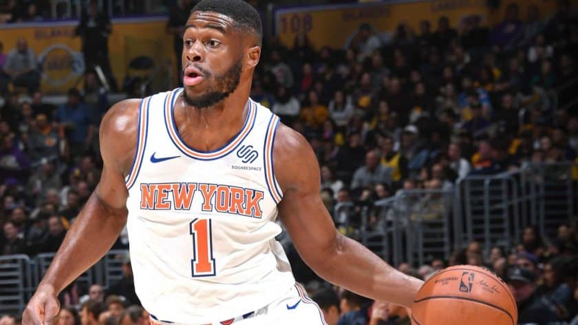 New York Knicks PG Emmanuel Mudiay laughs off Dwyane Wade snub