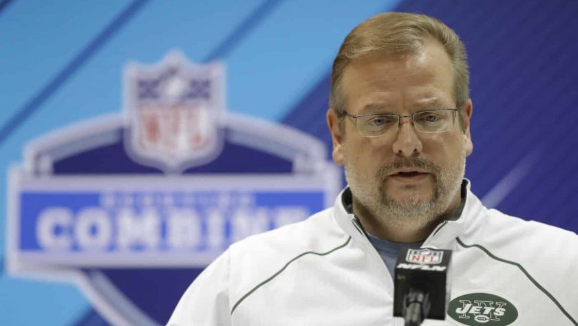 New York Jets GM Mike Maccagnan continues to market the No. 3 overall pick