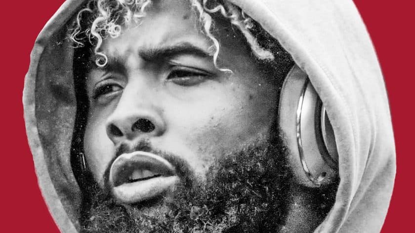 Odell Beckham Jr. throws the ball nearly the entire distance of the field (Video)