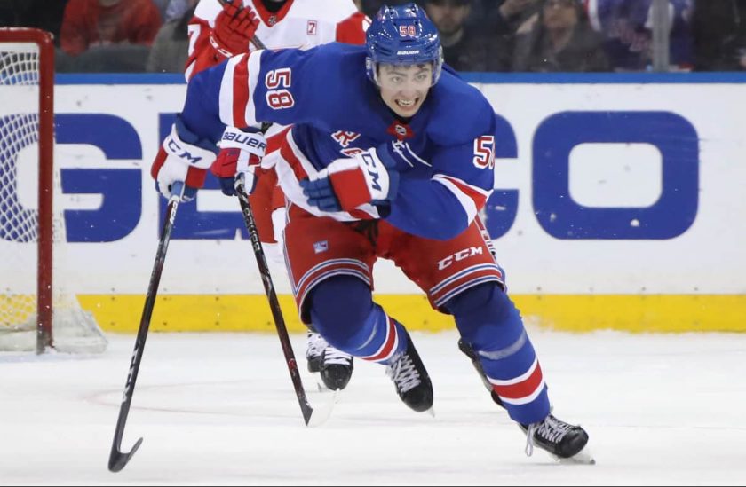 New York Rangers D John Gilmour gets one more look prior to free agency