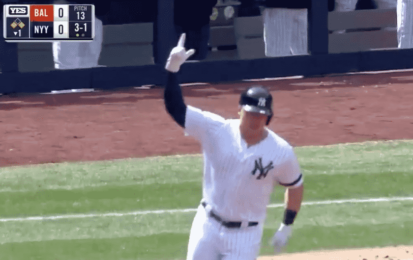 New York Yankees 1B Luke Voit smashes 3-run homer for first bomb of 2019 (Video)