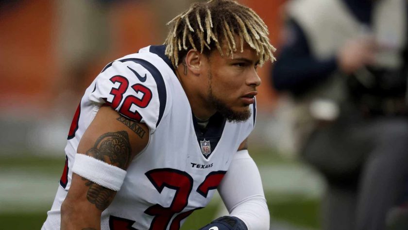 Veteran FS Tyrann Mathieu has a connection to the New York Giants