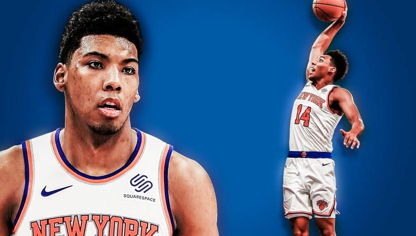 New York Knicks: Allonzo Trier has become the odd man out