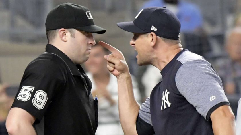 New York Yankees’ Aaron Boone should embrace the managerial ejection