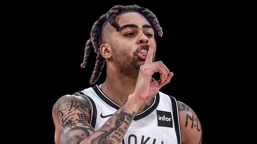 Brooklyn Nets PG D’Angelo Russell had a forgettable playoff debut