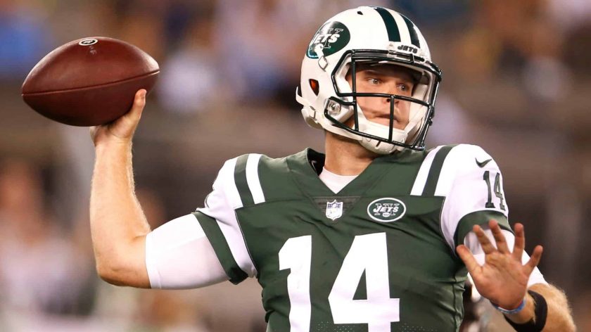 New York Yankees gift Jets QB Sam Darnold custom MLB jersey