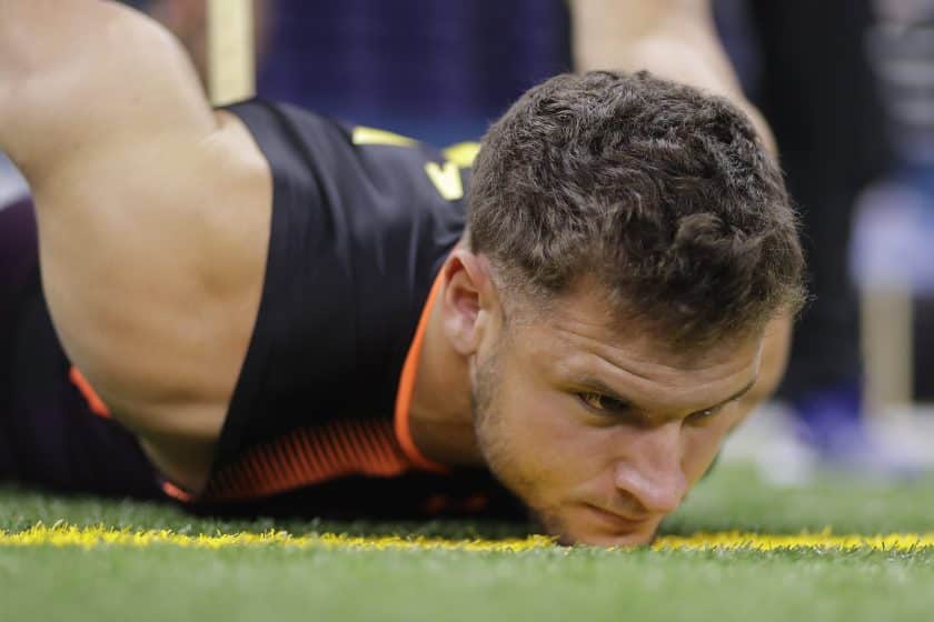 Nick Bosa sends positive vibes from New York Giants meeting