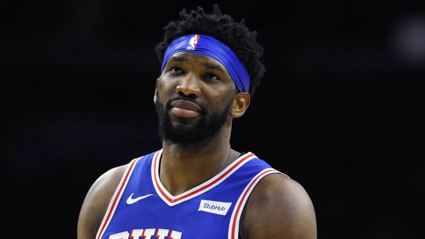 Brooklyn Nets F Jared Dudley starts scrum after hard Joel Embiid foul (Video)