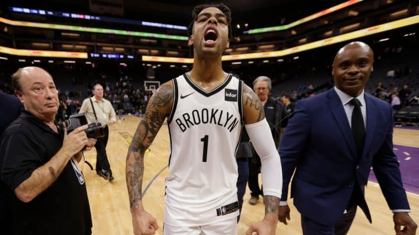 Magic Johnson says D’Angelo Russell ‘matured’ with Brooklyn Nets (Video)