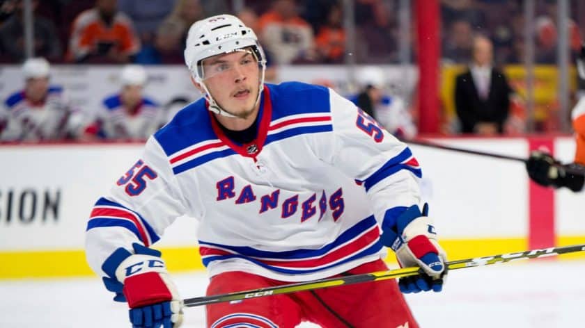 New York Rangers recall Ryan Lindgren from the Hartford Wolf Pack