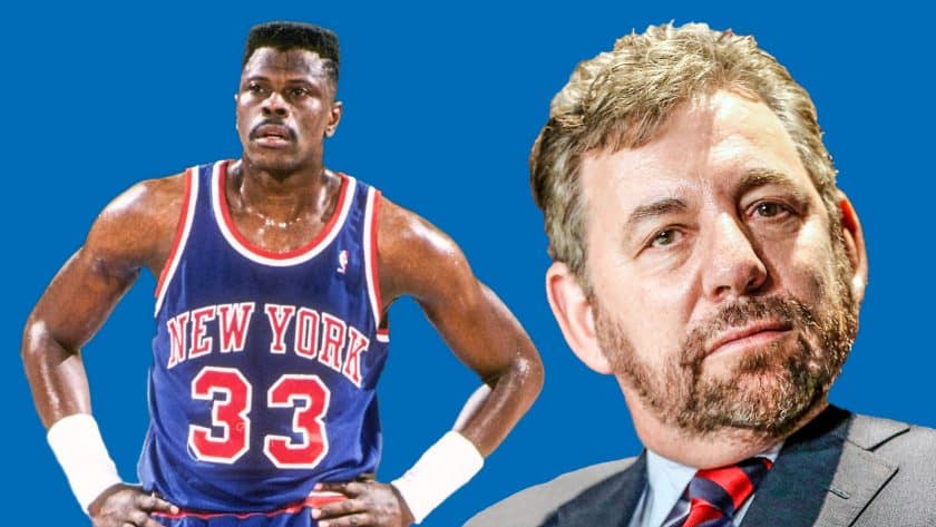 Knicks owner James Dolan deserves credit for lottery rep Patrick Ewing