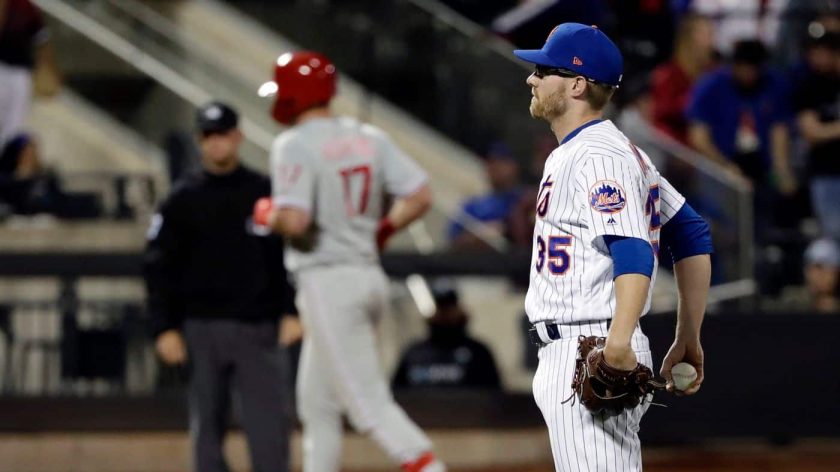 New York Mets RP Jacob Rhame suspended 2 games for Rhys Hoskins pitches