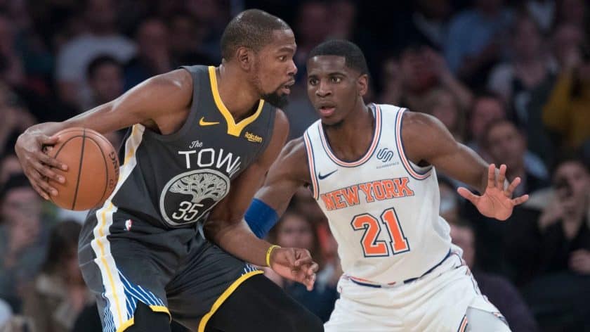 Kevin Durant, Damyean Dotson
